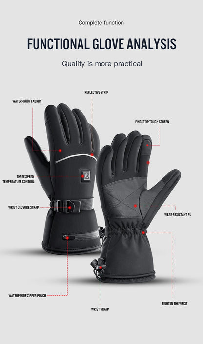 Nordyx Electric Heated Ski gloves