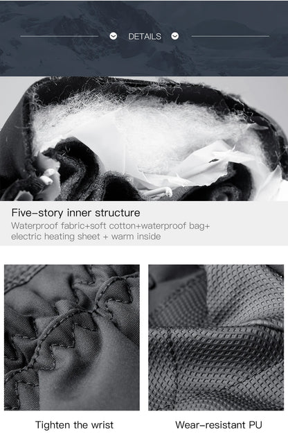 Nordyx Electric Heated Ski gloves